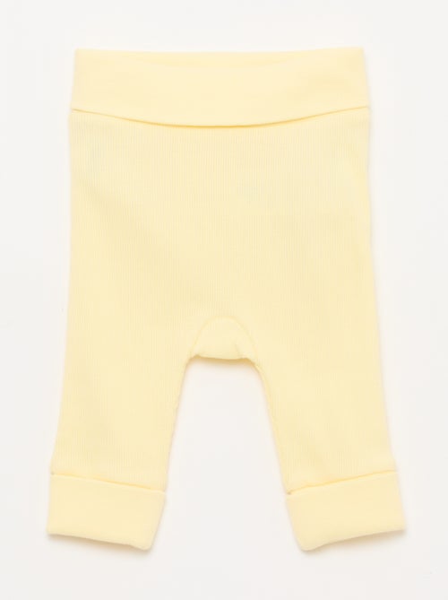 Conjunto casaco cache-cœur + legging - 2 peças - Kiabi