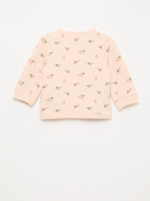 Conjunto casaco cache-cœur + legging - 2 peças - Kiabi