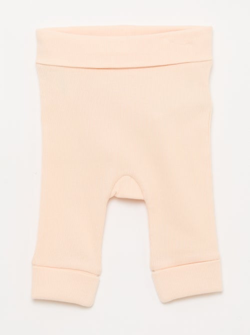 Conjunto casaco cache-cœur + legging - 2 peças - Kiabi