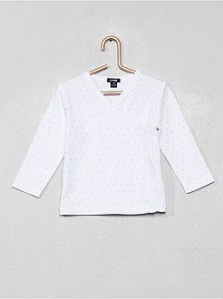 Conjunto casaco + calças com pés - Kiabi