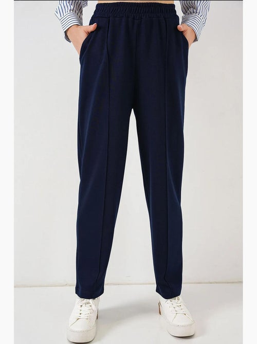 Conjunto co-ord de duas peças às riscas comprido com decote redondo bdart - Kiabi Conjunto co-ord de duas peças às riscas comprido com decote redondo bdart - Kiabi