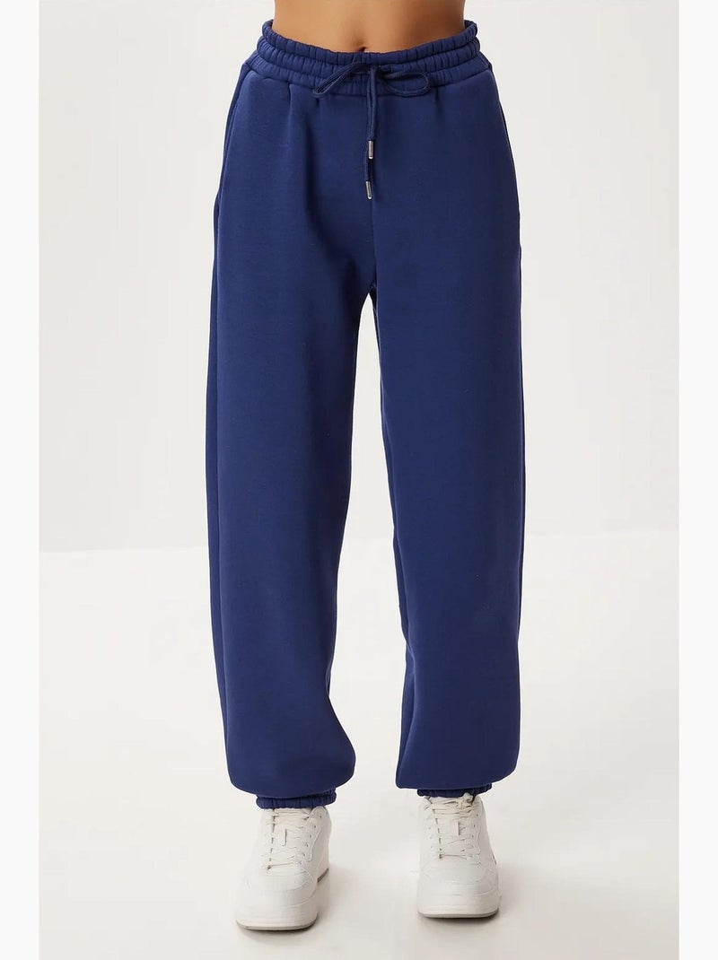 Conjunto co-ord de duas peças com capuz e manga comprida istanbul Azul-marinho - Kiabi