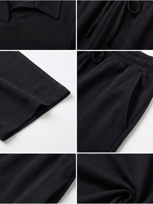Conjunto co-ord de duas peças com cintura média e gola polo istanbul - Kiabi Conjunto co-ord de duas peças com cintura média e gola polo istanbul - Kiabi