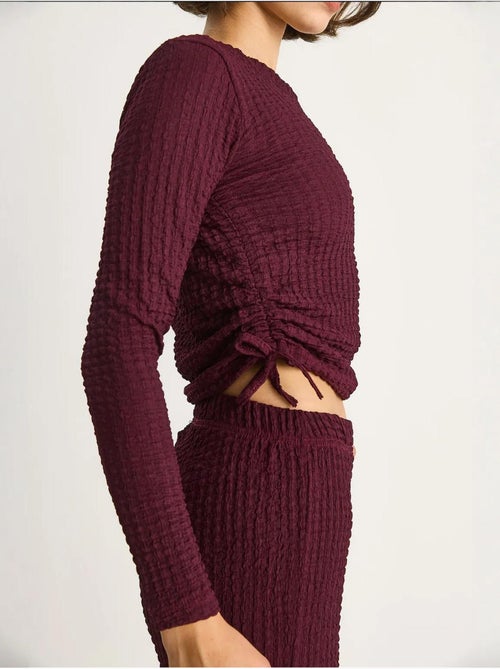 Conjunto co-ord de duas peças justo com calças à boca de sino lucci - Kiabi Conjunto co-ord de duas peças justo com calças à boca de sino lucci - Kiabi
