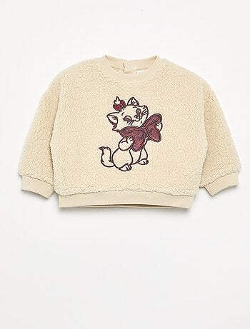 Conjunto com bordado 'Marie' 'Disney' à frente - 2 peças