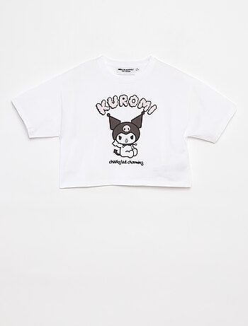 Conjunto com t-shirt + calções de pijama 'Hello Kitty' - 2 peças