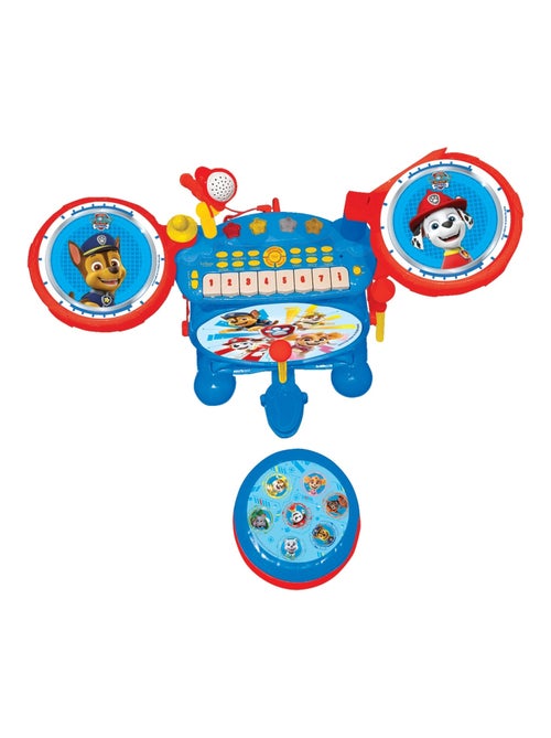 Conjunto completo de bateria eletrónica luminosa my rock band paw patrol com assento - Kiabi