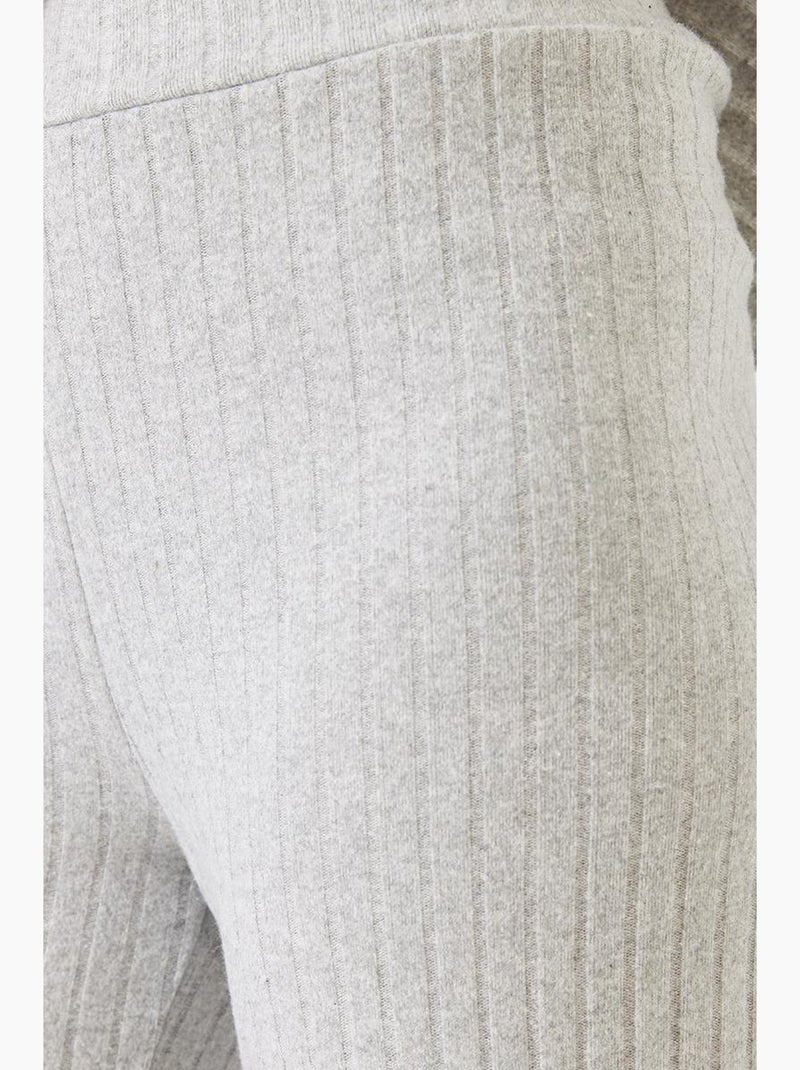 Conjunto coordenado de duas peças com gola polo e manga comprida com calças de perna larga lucci Cinza - Kiabi
