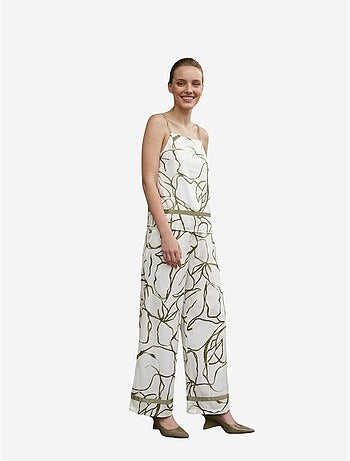 Conjunto coordenado de duas peças em cetim de liocel my fashion