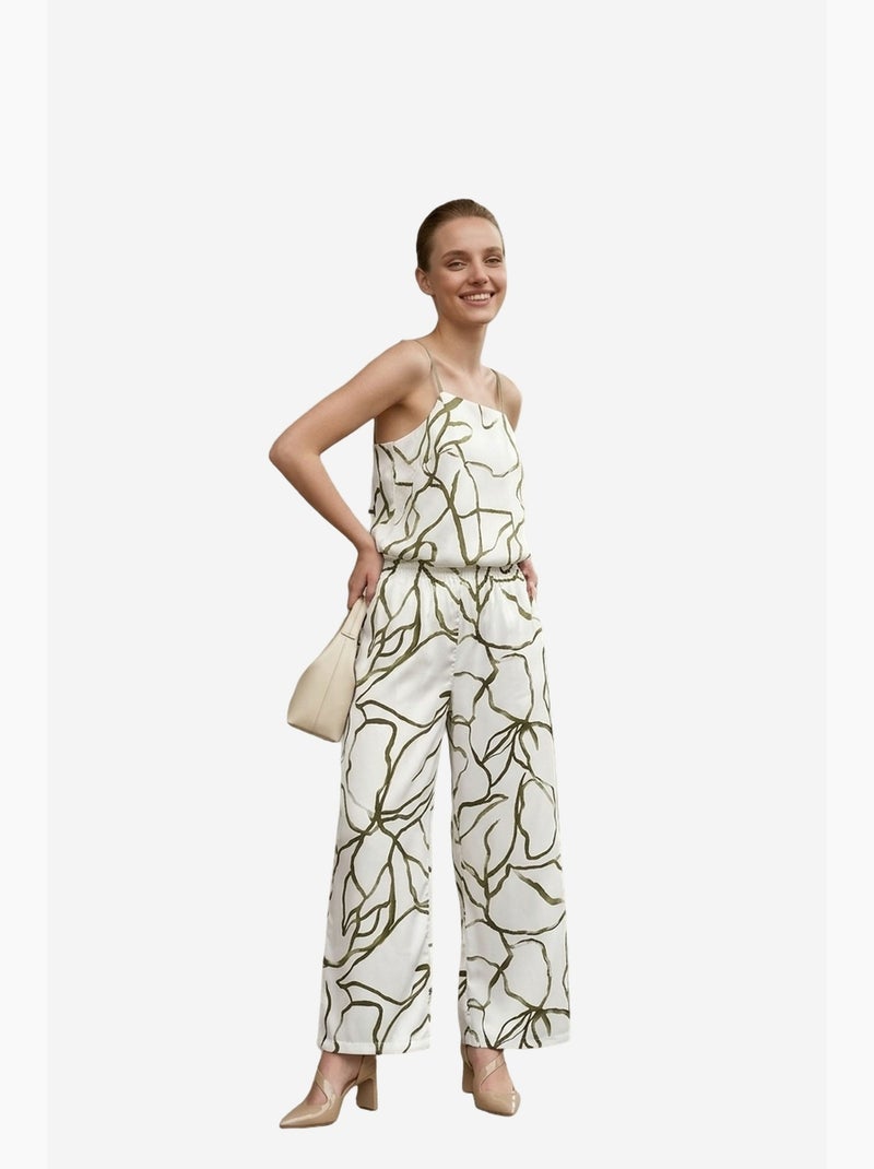 Conjunto coordenado de duas peças em cetim de liocel my fashion Branco - Kiabi