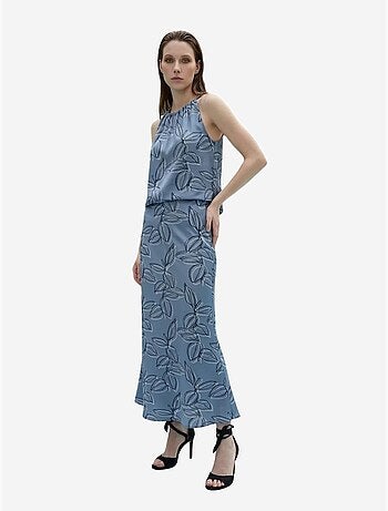 Conjunto coordenado de duas peças em lyocell my fashion