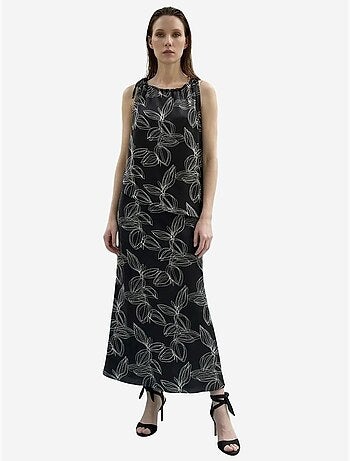 Conjunto coordenado de duas peças em lyocell my fashion