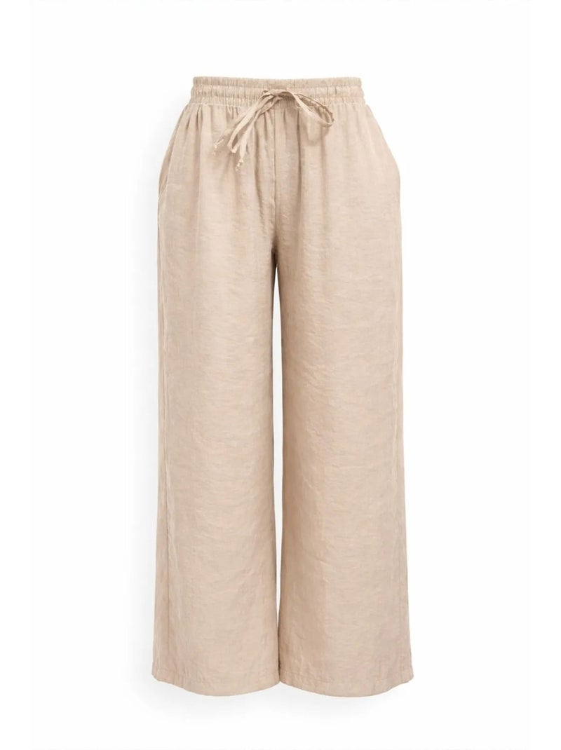 Conjunto coordenado de duas peças oversized feminino mixray Bege-argila - Kiabi