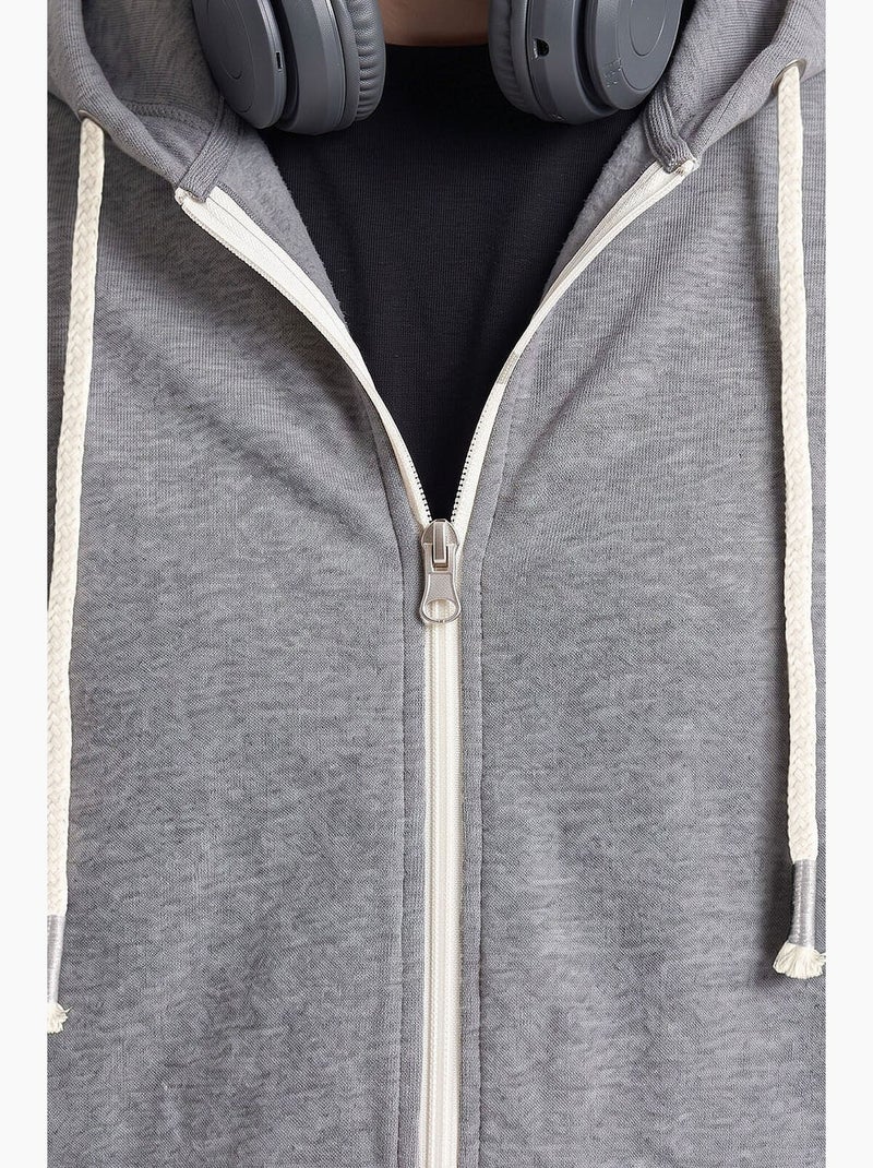 Conjunto coordenado tommy Cinza claro - Kiabi