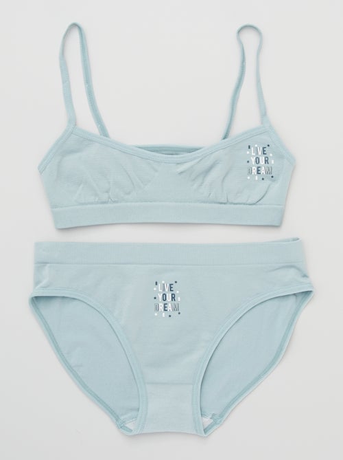 Conjunto cuecas + soutien - Kiabi