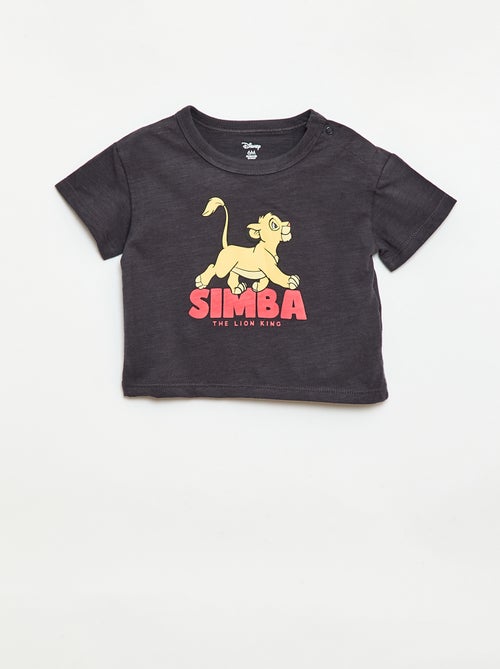 Conjunto curto t-shirt + calções 'Simba' - 2 peças - Kiabi