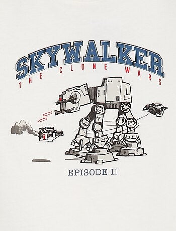 Conjunto curto t-shirt + calções 'Star Wars' - 2 peças