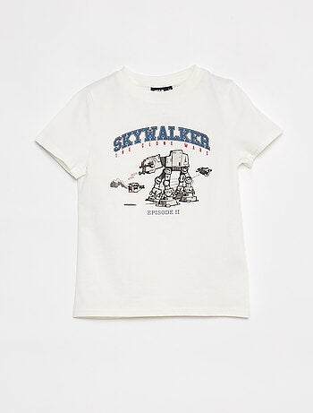 Conjunto curto t-shirt + calções 'Star Wars' - 2 peças