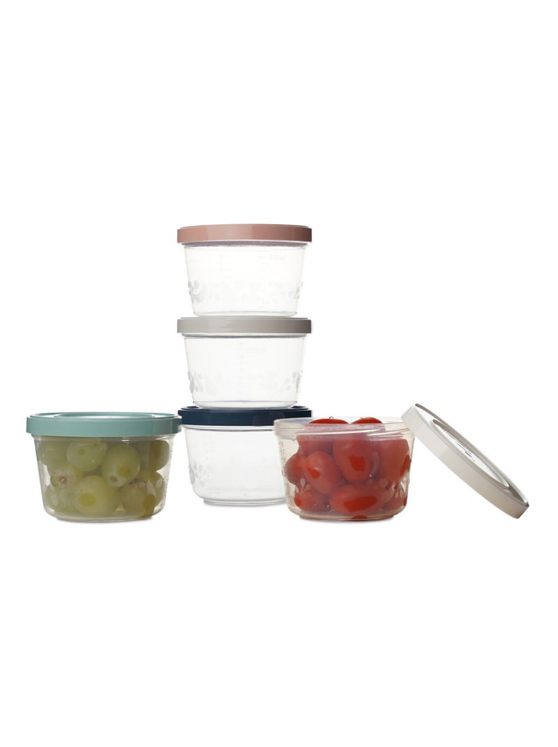 Conjunto de 10 caixas doseadoras thermobaby 250 ml conservação e aquecimento Transparente - Kiabi