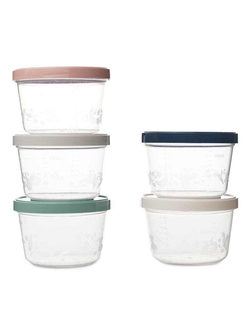 Conjunto de 10 caixas doseadoras thermobaby 250 ml conservação e aquecimento Transparente - Kiabi