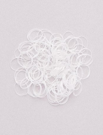 Conjunto de 100 elásticos coloridos