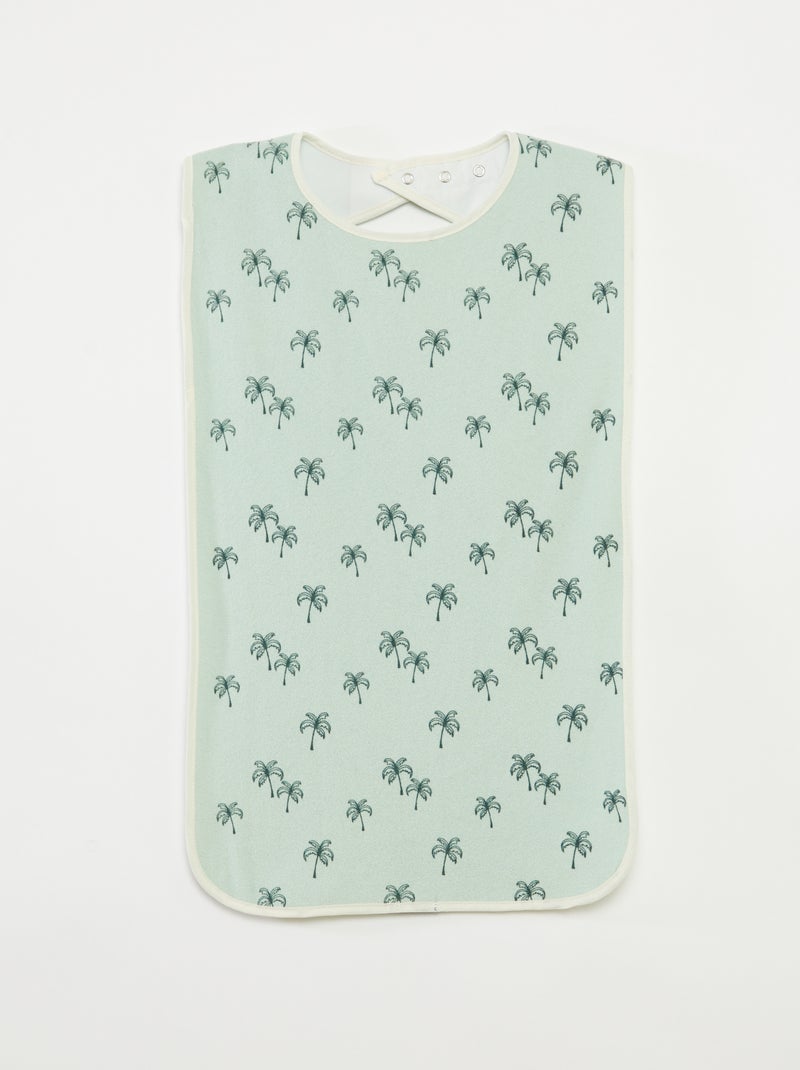 Conjunto de 2 babetes - coleção fácil de vestir AZUL - Kiabi