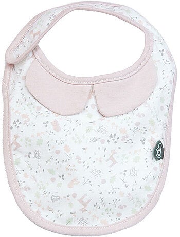 Conjunto de 2 babetes florais