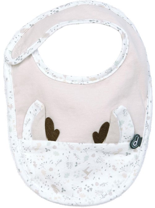 Conjunto de 2 babetes florais - Kiabi