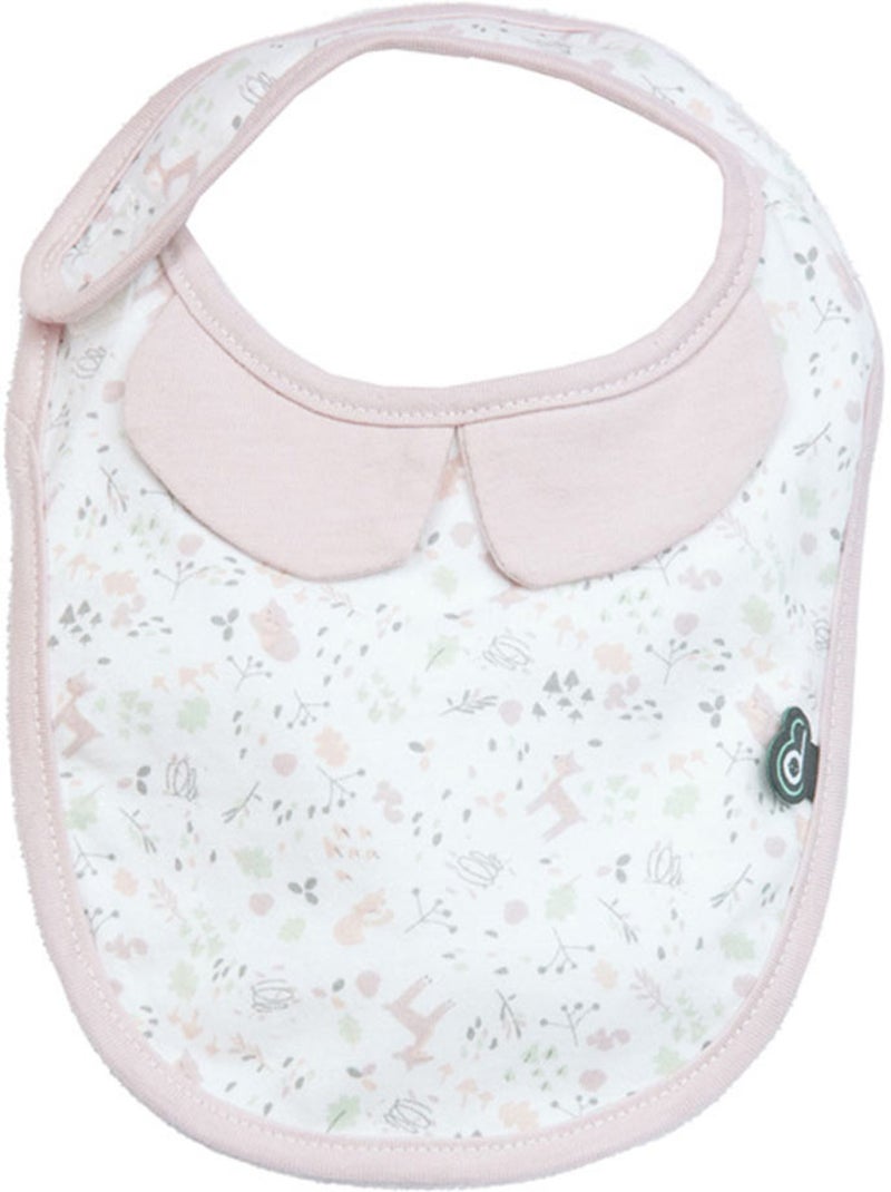 Conjunto de 2 babetes florais Rosa - Kiabi