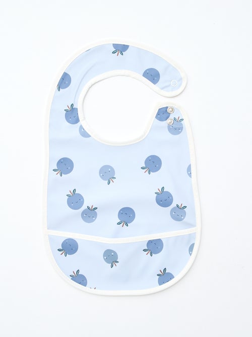 Conjunto de 2 babetes impermeáveis com estampado - Kiabi