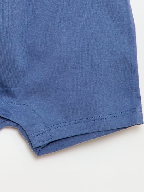Conjunto de 2 babygrows curtos em jersey - Kiabi