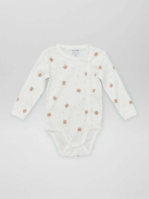 Conjunto de 2 bodies - coleção fácil de vestir - Kiabi
