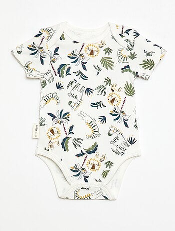 Conjunto de 2 bodies de manga curta