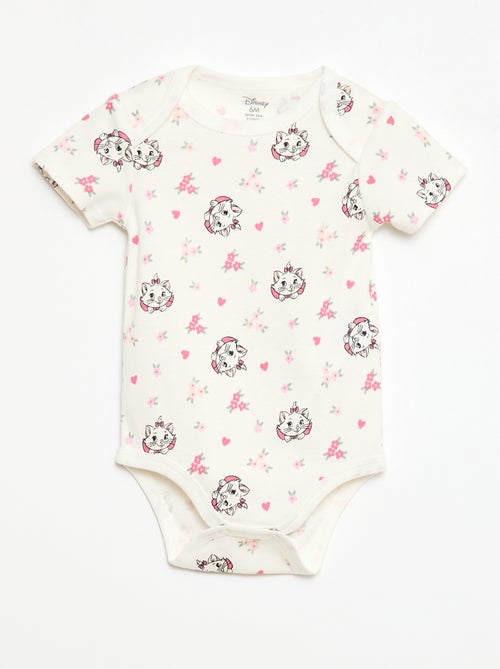 Conjunto de 2 bodies de manga curta 'Disney' 'Marie' - Kiabi