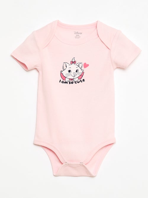Conjunto de 2 bodies de manga curta 'Disney' 'Marie' - Kiabi