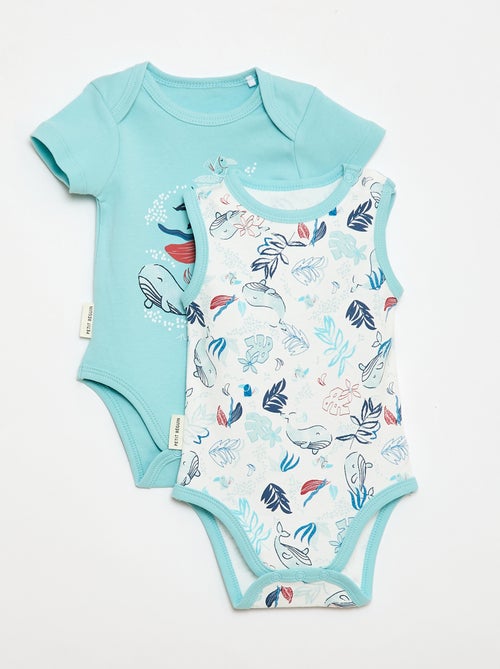 Conjunto de 2 bodies 'Petit Béguin' - Kiabi