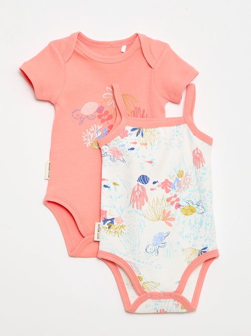 Conjunto de 2 bodies 'Petit Béguin' - Kiabi
