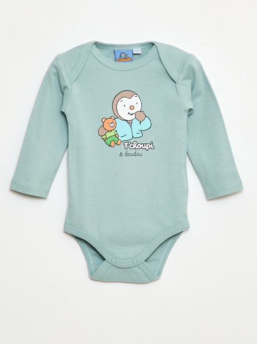 Conjunto de 2 bodies 'Tchoupi' - Kiabi