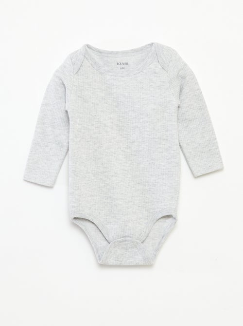 Conjunto de 2 bodies termorreguladores em malha - Kiabi