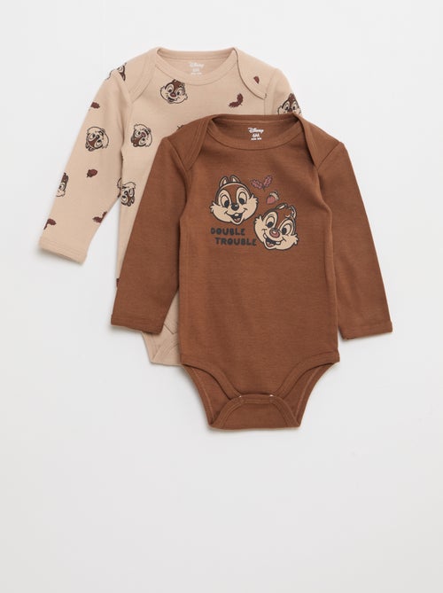 Conjunto de 2 bodies 'Tic e Tac' 'Disney' - Kiabi