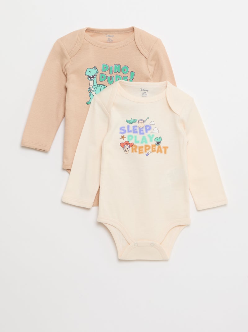 Conjunto de 2 bodies 'Toy Story' 'Disney' Bege - Kiabi