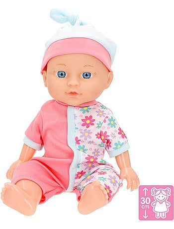 Conjunto de 2 bonecos de bebé de 30 cm com acessórios colorbaby's