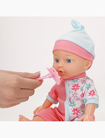 Conjunto de 2 bonecos de bebé de 30 cm com acessórios colorbaby's