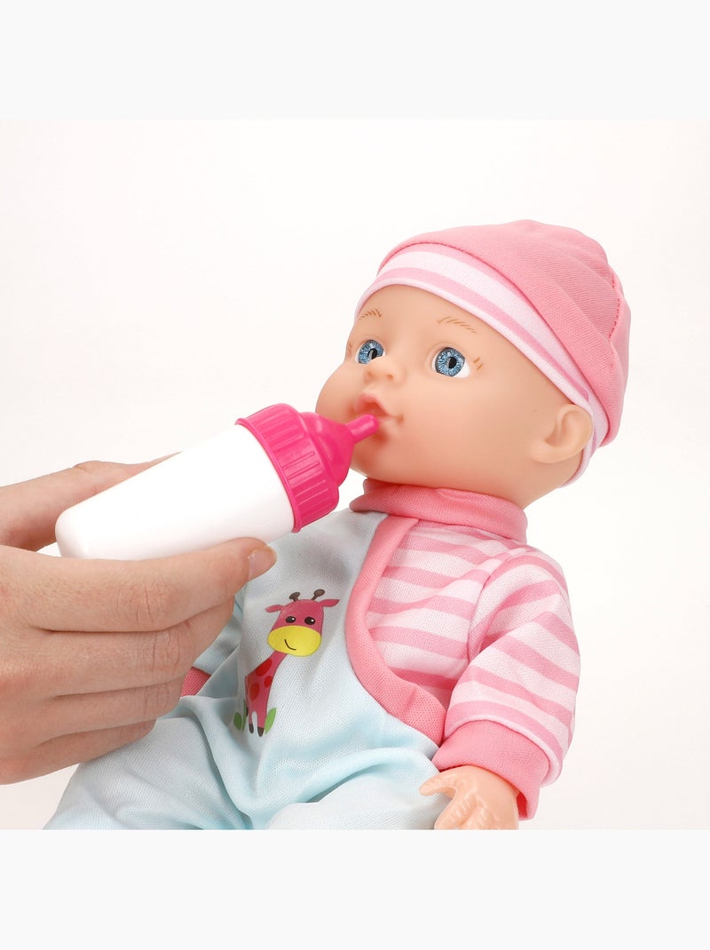 Conjunto de 2 bonecos de bebé de 30 cm com acessórios colorbaby's N/D - Kiabi