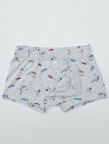 Conjunto de 2 boxers com velcro - coleção fácil de vestir