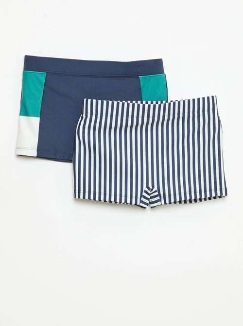 Conjunto de 2 boxers de banho - Kiabi