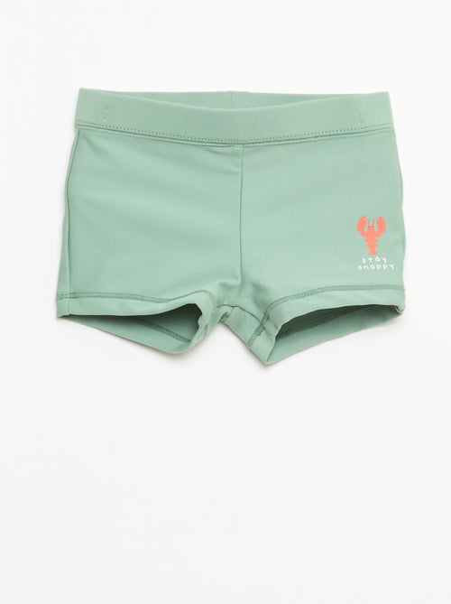 Conjunto de 2 boxers de banho - Kiabi