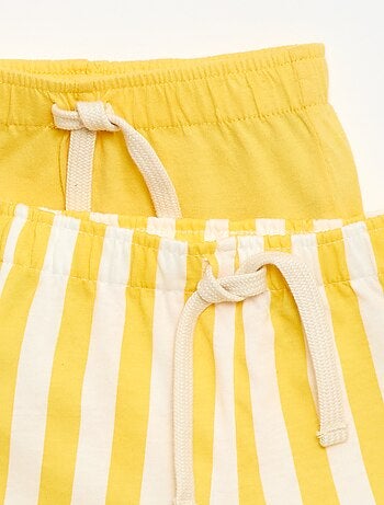 Conjunto de 2 calções de jersey