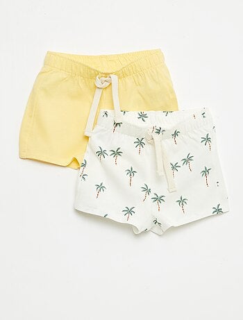 Conjunto de 2 calções de jersey
