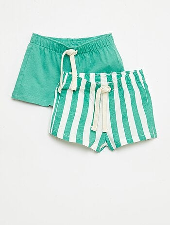 Conjunto de 2 calções de jersey